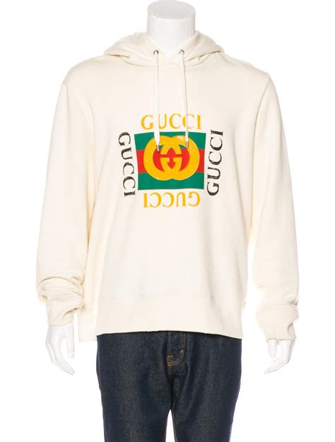 gucci mens hoodie sale|gucci distressed hoodie.